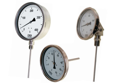 industrial thermometer temperature gauges